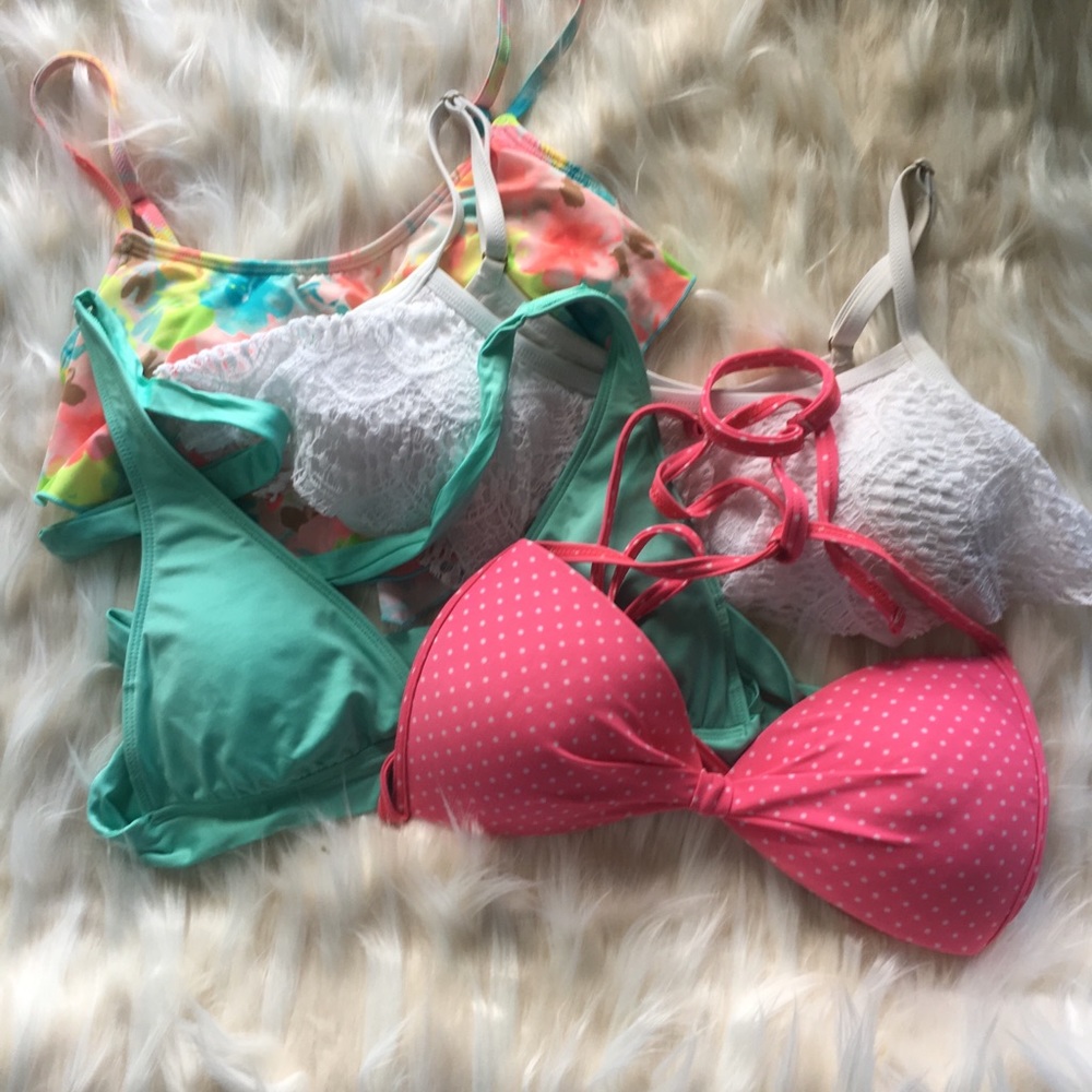 Bikini top bundle 4 pcs